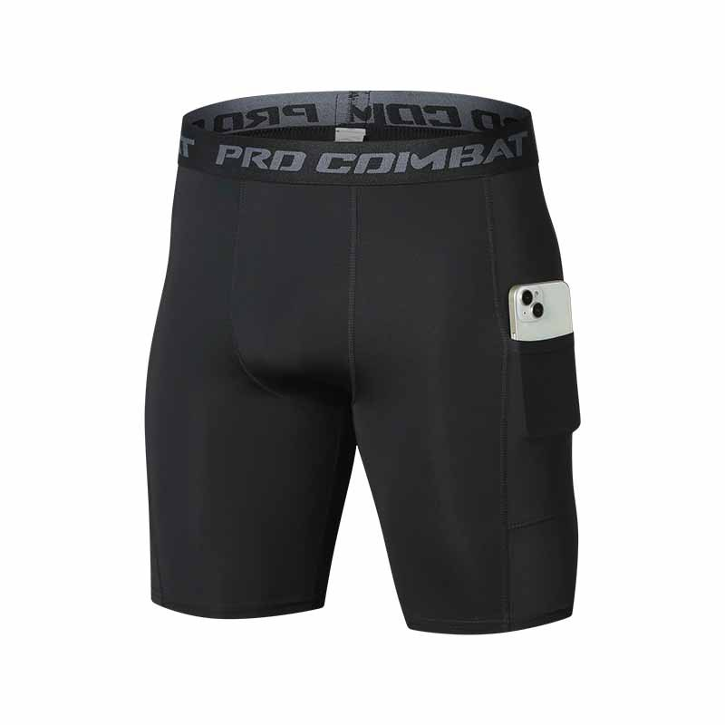 Compression Shorts Athletes - شورت رياضي رجالي 2026 مع جيوب،