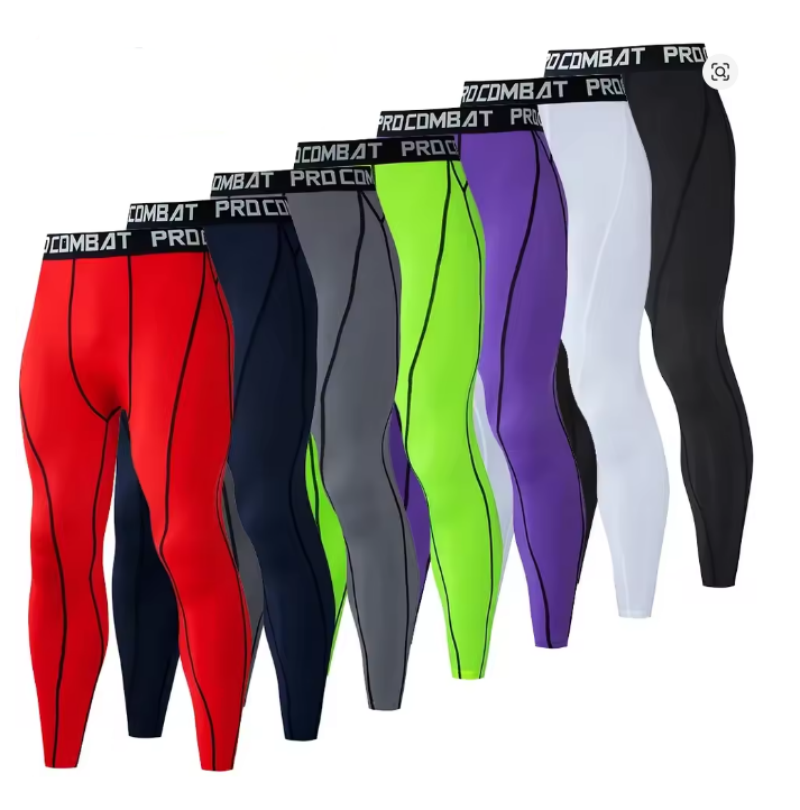 Compression Long Pant - SPORTIF الرجال كمال الاجسام طويلة السراويل