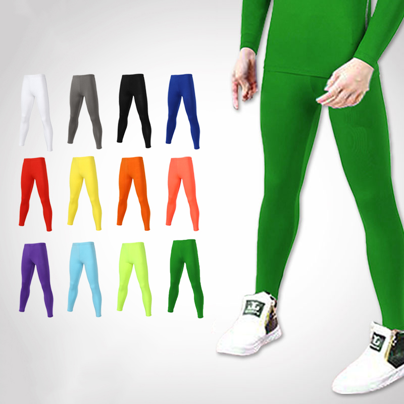 Compression Long Pant - أطفال الجري الجوارب سراويل رياضية الأطفال