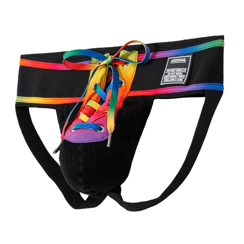 Jockstrap Athletic - مفتوح الجبهة الرجال حزام رياضي ملخصات