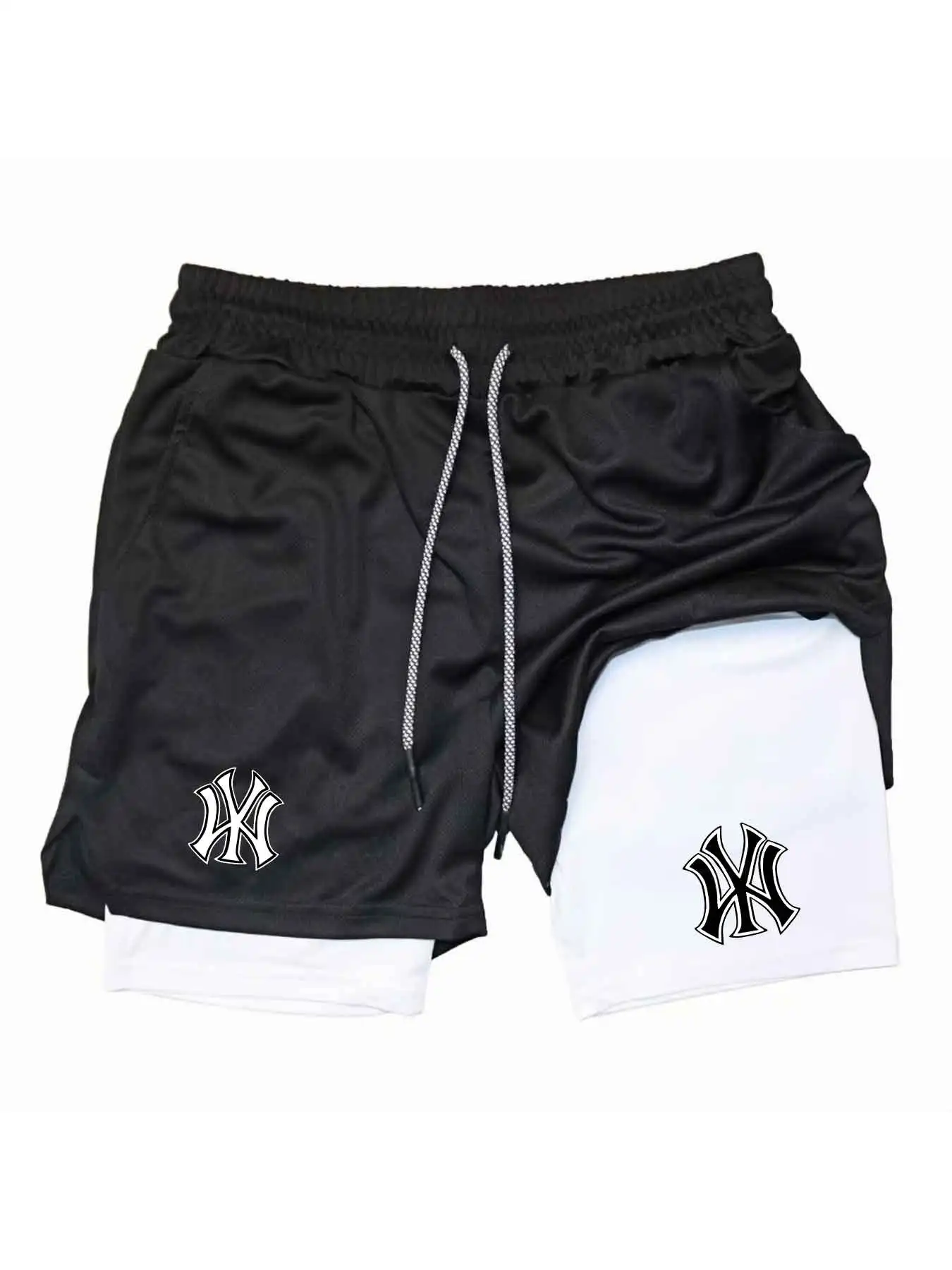 Compression Shorts Athletes - شورت رياضي للرجال 2 في 1