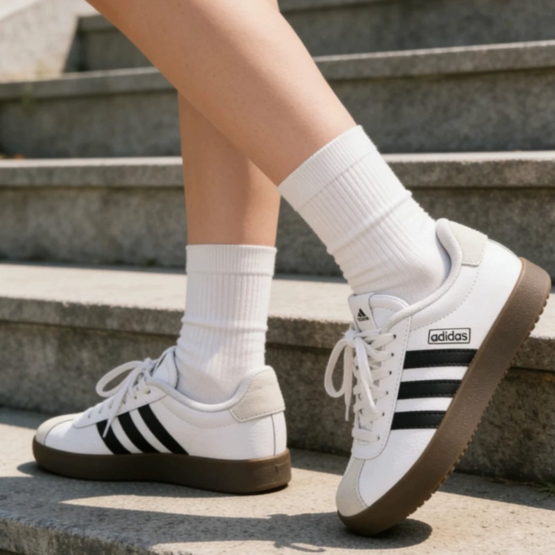 حذاء أديداس أبيض وأسود من الجل - مراجعة Adidas Shoes Samba وسعره