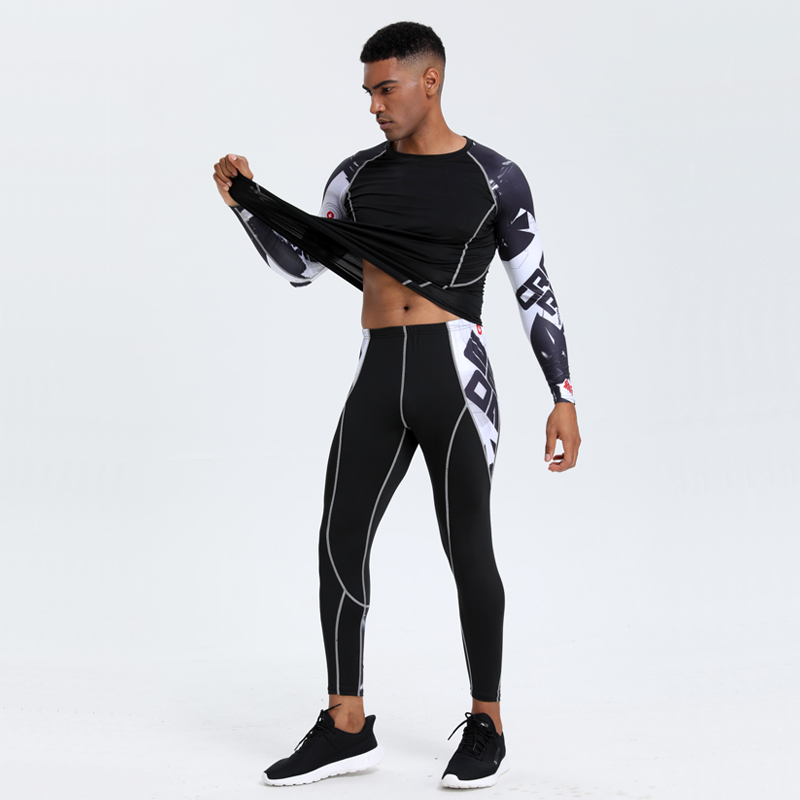 بدلة اللياقة البدنية الرياضية  - مراجعة Compression Long Pant وسعره