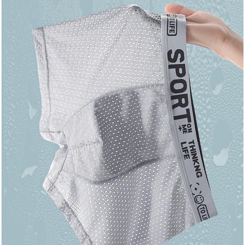 5 قطع من سراويل بوكسر رجالية م - مراجعة Mesh Sport Boxer وسعره