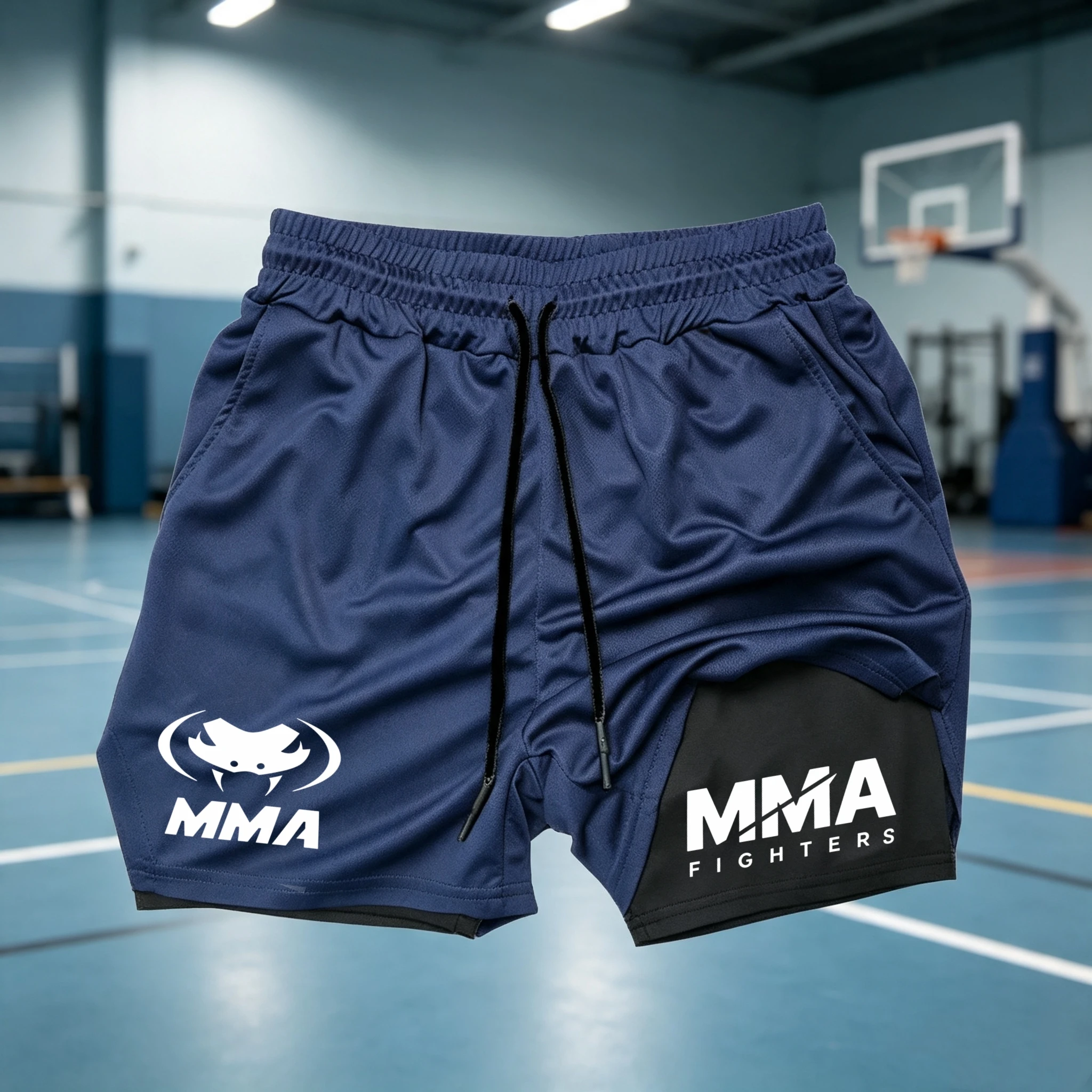 شورت رياضي 2 في 1 للرجال سريع  - مراجعة Compression Shorts Athletes وسعره
