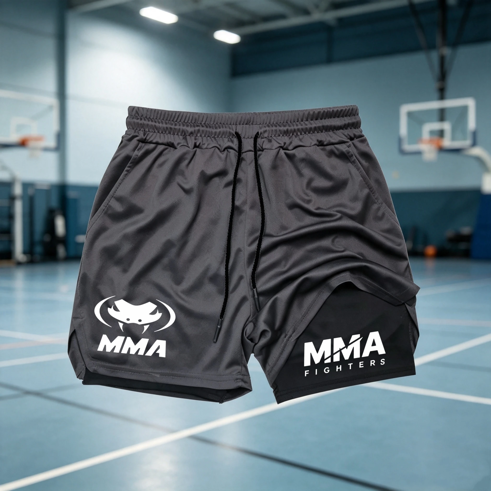شورت رياضي 2 في 1 للرجال سريع  - مراجعة Compression Shorts Athletes وسعره
