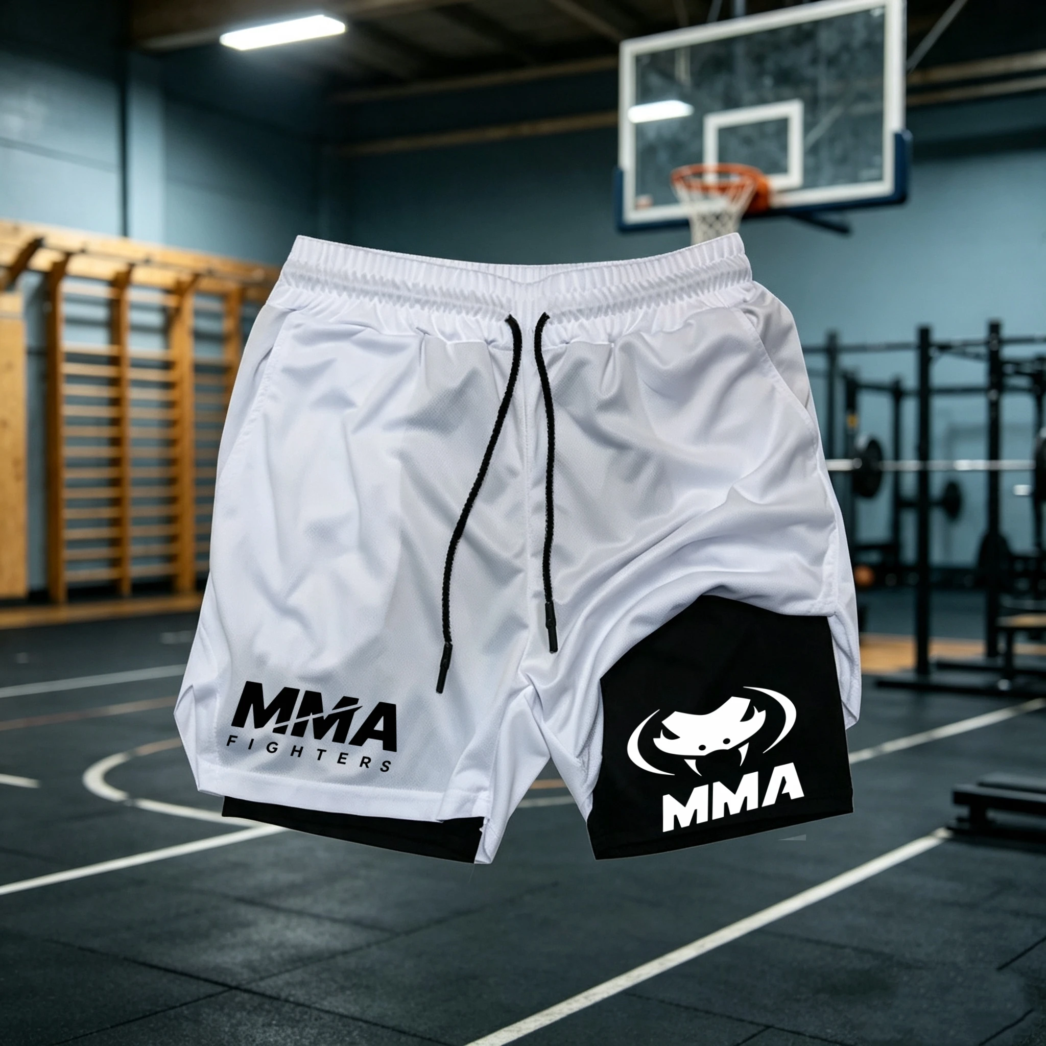 شورت رياضي 2 في 1 للرجال سريع  - مراجعة Compression Shorts Athletes وسعره