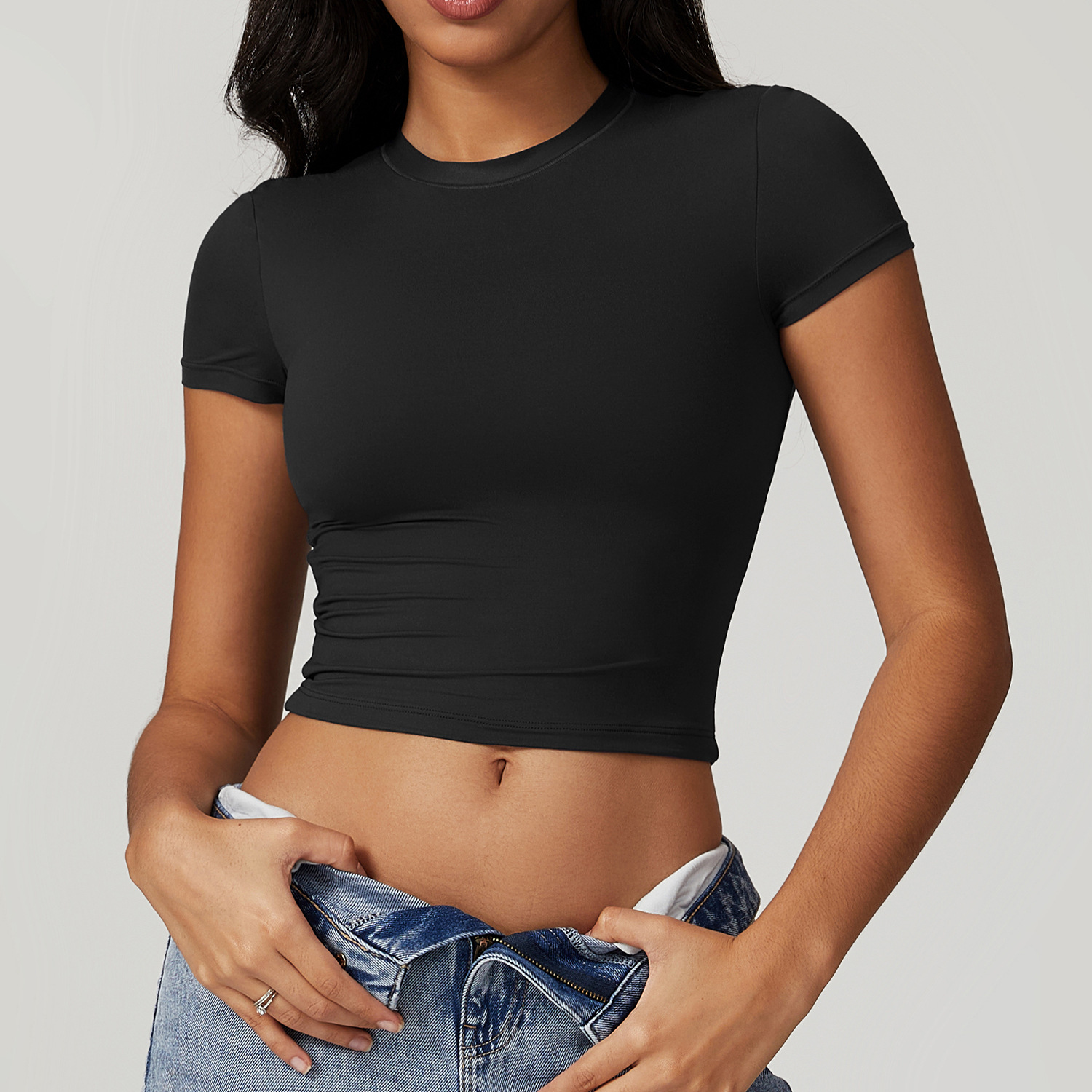 قميص رياضي ضيق للنساء سريع الج - مراجعة T Shirt Tight Fit وسعره