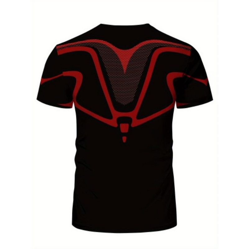 قميص ضاغط للرجال بخطوط حمراء و - مراجعة Compression Shorts Athletes وسعره